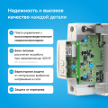 Реле напряжения Welrok D2-63 TN red (с транзитом нуля)