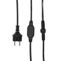 Гирлянда Белт Лайт 10м 20 патронов 4.8Вт IP65 провод каучук черн. Neon-Night 331-355