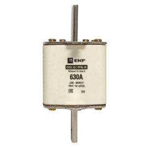 Вставка плавкая ППН-39 630/630А габарит 3 PROxima EKF fus-39/630