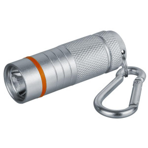 Фонарь 82 315 NPT-KC08-S-4LR44 брелок. алюм. 1LED (1Вт) 1 реж. серебр. NAVIGATOR 82315