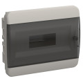 Корпус ЩРВ-П-12 TEKFOR IP41 черн. прозр. дверь пластик. IEK TF5-KP12-V-12-41-K01-K03