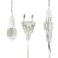 Гирлянда светодиодная Мишура LED 3м 288LED зел. 18Вт 220-240В IP20 провод ПВХ прозр. Neon-Night 303-604