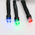Гирлянда светодиодная Твинкл Лайт 15м 120LED мультиколор 6.9Вт 220-240В IP20 с контроллером провод ПВХ темн. зел. Neon-Night 303-059