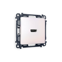 MA214010 Комплект механизма розетки HDMI 2.0 ALFA Жемчуг 40V500mA 2.0GHz 5-18Gbits QUANT AP2140, VM222 AMBRELLA VOLT