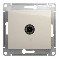 GLOSSA TV АНТЕННА коннектор, механизм, МОЛОЧНЫЙ GSL000993