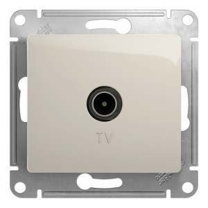 GLOSSA TV АНТЕННА коннектор, механизм, МОЛОЧНЫЙ GSL000993