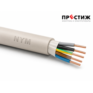 Кабель силовой NYM 5х2,5 ГОСТ