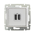 Механизм розетки 1-м USB 2мод. СП Valena бел. (DIY-упак.) Leg 694370