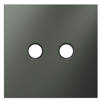 Накладка для розетки телевизионной оконечной TV+SAT, S70 (титан)