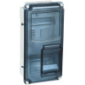 Корпус ЩУРн-П 1/8 Krepta 3 IP66 PC пластик. IEK MSP1-N-08-66-L