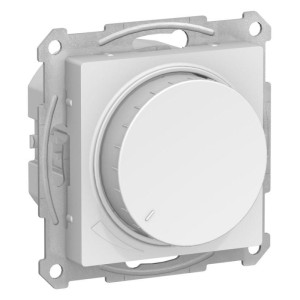 ATLASDESIGN СВЕТОРЕГУЛЯТОР (диммер) поворотно-нажимной, LED, RC, 400Вт, механизм, ЛОТОС ATN001323