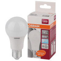Лампа светодиодная LED Star Classic A 75 8.5W/840 8.5Вт грушевидная матовая 4000К нейтр. бел. E27 806лм 220-240В пластик. OSRAM 4058075086647