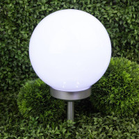 Светильник светодиодный ERASF22-22 4LED Шар уличный на солнечных батареях садовый H=25см IP44 Эра Б0053376
