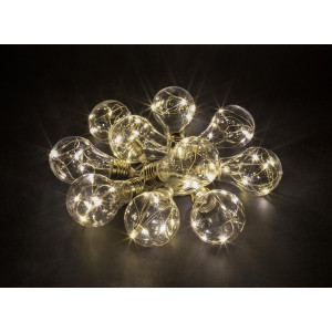Гирлянда светодиодная Лампочки 93 676 NGF-D024-03 3м 100LED WW IP20 3AA Navigator 93676
