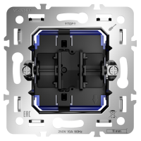 Механизм выключателя с самовозвратом одноклавишного 10А, S70