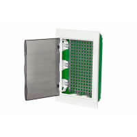 Корпус встраиваемый City9 Box IT 3 ряда 36мод. 2 розетки с прозр. дверцей SE EZ9E312S2FIT