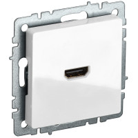 IEK BRITE BASE Белый Розетка HDMI РHDMI-0-БрБ