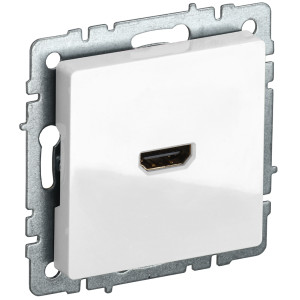 IEK BRITE BASE Белый Розетка HDMI РHDMI-0-БрБ
