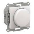 GLOSSA СВЕТОРЕГУЛЯТОР диммер поворотно-нажимной, LED, RC, 400Вт, механизм, ПЕРЛАМУТР GSL000623