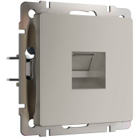 W1281004/ Розетка Ethernet RJ-45 (дымчатый)