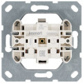 Jasmart Розетка SHUKO© с крышкой и защитными шторками 16A 250V~ 2P+T, цвет Мокко