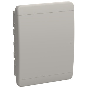 Корпус ЩРВ-П-24 TEKFOR IP41 бел. дверь пластик. IEK TF5-KP13-V-24-41-K01-K01
