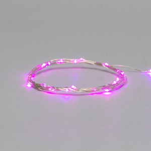 Гирлянда светодиодная Роса 2м 20LED роз. 2Вт 4.5В IP20 провод прозр. Neon-Night 303-007