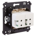 Устройство зарядное USB СП Avanti Ванильная дымка DKC 4405543