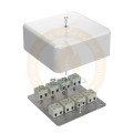 Коробка огнестойкая для кабель-канала 40-0470-FR2.5-16 Е15-Е120 103х103х45 Промрукав 40-0470-FR2.5-16