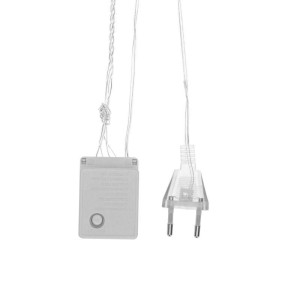 Гирлянда светодиодная Светодиодный Дождь 3х2м LED роз. 12Вт 230В IP20 свечение с динамикой прозр. провод Neon-Night 235-097