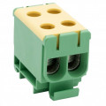 Клемма силовая вводная двойн. КСВ 16-95кв.мм желт./зел. EKF plc-kvs2-16-95-y-green