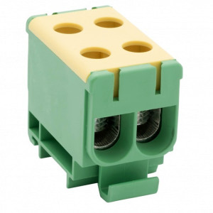 Клемма силовая вводная двойн. КСВ 16-95кв.мм желт./зел. EKF plc-kvs2-16-95-y-green