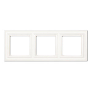 Рамка 3 поста Jung ECOPROFI DECO, белый, EPD483WW