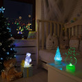 Фигура светодиодная Елочка маленькая 1LED RGB 0.1Вт IP20 на подставке элементы питания 3хAG13(LR44) (в компл.) Neon-Night 501-041