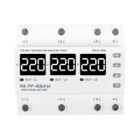 Реле переключения фаз RE PF-63A W 46-619 RostokElectro