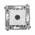 Розетка телевизионная проходная TV СП Avanti Белое облако DKC 4400513
