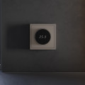 Терморегулятор электронный VOLTUM S70 с индикацией и датчиком, для теплого пола, капучино