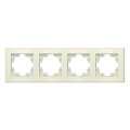 Рамка 4-м Афина универс. сл. кость (ivory) Universal A0046-I
