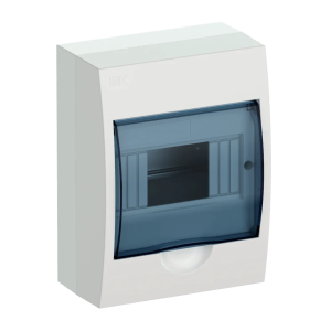 Корпус навесной ЩРН-П-6 Krepta 3 IP41 пластик. бел. IEK MKP12-N-06-40-20
