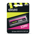 Аккумулятор 18650 3.7В Li-Ion 3200мА.ч без платы защиты BL-1 ФАZА 5037793