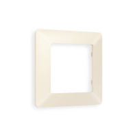 AF110331 Рамка ALFA Line Бежевый матовый 1-ая AMBRELLA VOLT
