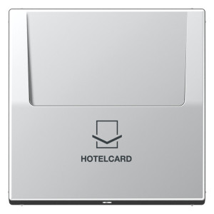 Накладка на карточный выключатель Jung LS METAL, алюминий, AL2990CARD