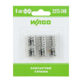 Клемма 8-х проводная для распред. короб. (с контактн. пастой Alu-Plus) 2273-248 (уп.6шт) WAGO 07-5145-06