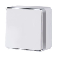 W5012001/ Выключатель одноклавишный проходной Gallant (белый)