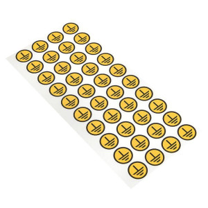 Знак Земля круглый d20мм EKF an-1-04