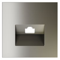 Накладка для розетки компьютерной RJ45 кат.6, S70 (шелк)