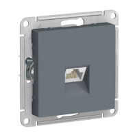 ATLASDESIGN РОЗЕТКА компьютерная RJ45 кат. 6A, механизм, ГРИФЕЛЬ ATN000786