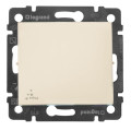 Выключатель 1-кл. СП Valena 10А IP44 250В механизм сл. кость Leg 774101