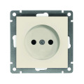 Розетка 1-м СП Афина 16А IP20 без заземл. механизм сл. кость ivory Universal A0022-I
