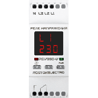 Реле напряжения трехфазное RE V-380V 46-718 RostokElectro